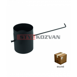 Klapka s dlhým tiahlom ø160 mm