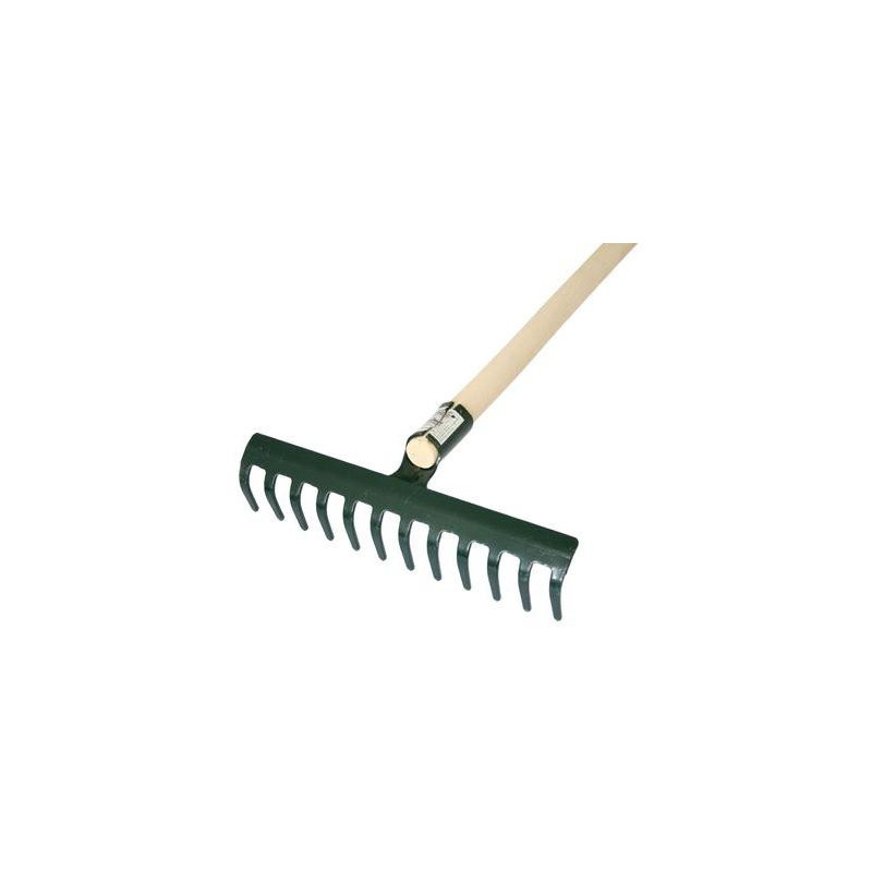 Hrable záhradné Strend Pro R105, 14 zubé, drevená násada 1600mm