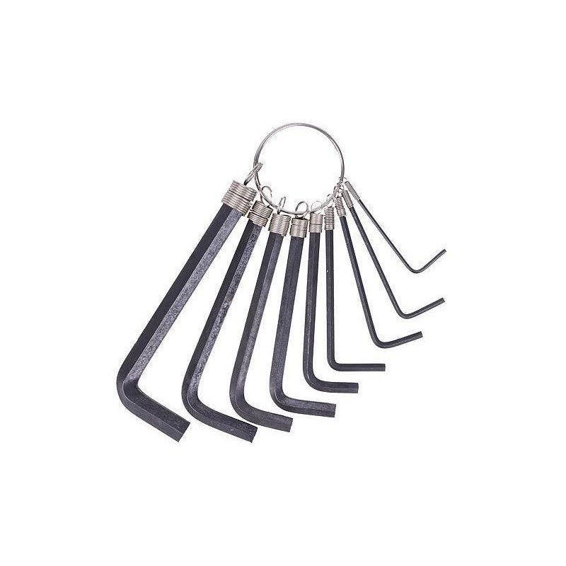 Sada kľúčov Strend Pro HK0041, 9 dielna, 1,5-10 mm, Imbus, Hex, zástrčná