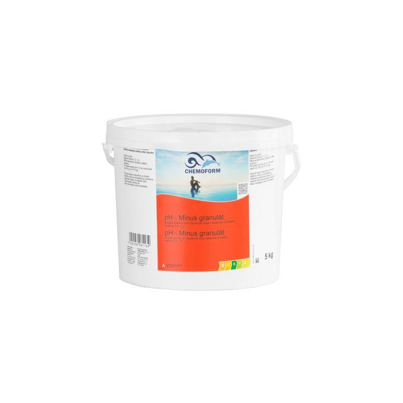 Prípravok do bazéna Chemoform 0811, pH mínus, granulát, bal. 5 kg