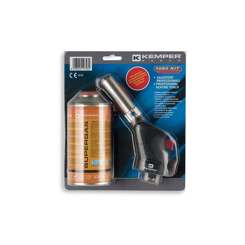 Lampa KEMPER 1060KIT, Superkit 175 g + kartuš so závitom
