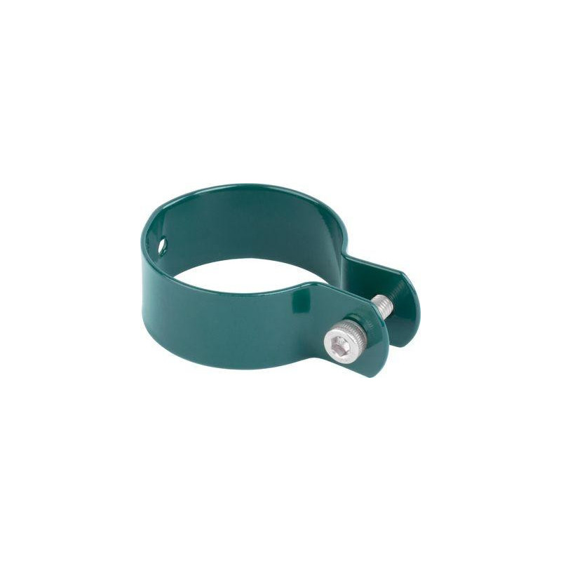 Objímka Strend Pro,METALTEC FA005, 48 mm, zelená, na okrúhly stĺpik, RAL6005