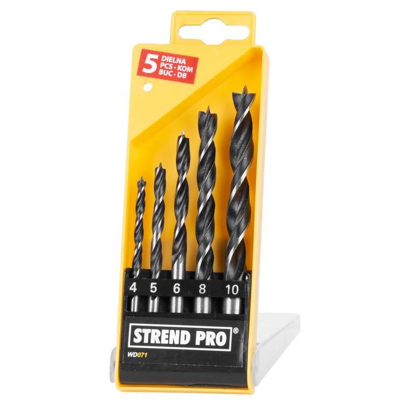 Sada vrtákov Strend Pro WD071, 5 dielna, 4-10 mm, Wood, do dreva