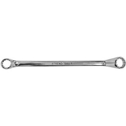 Kľúč HR32513 19x22 mm • DIN838, očkový, vyhnutý 75°, Cr-V