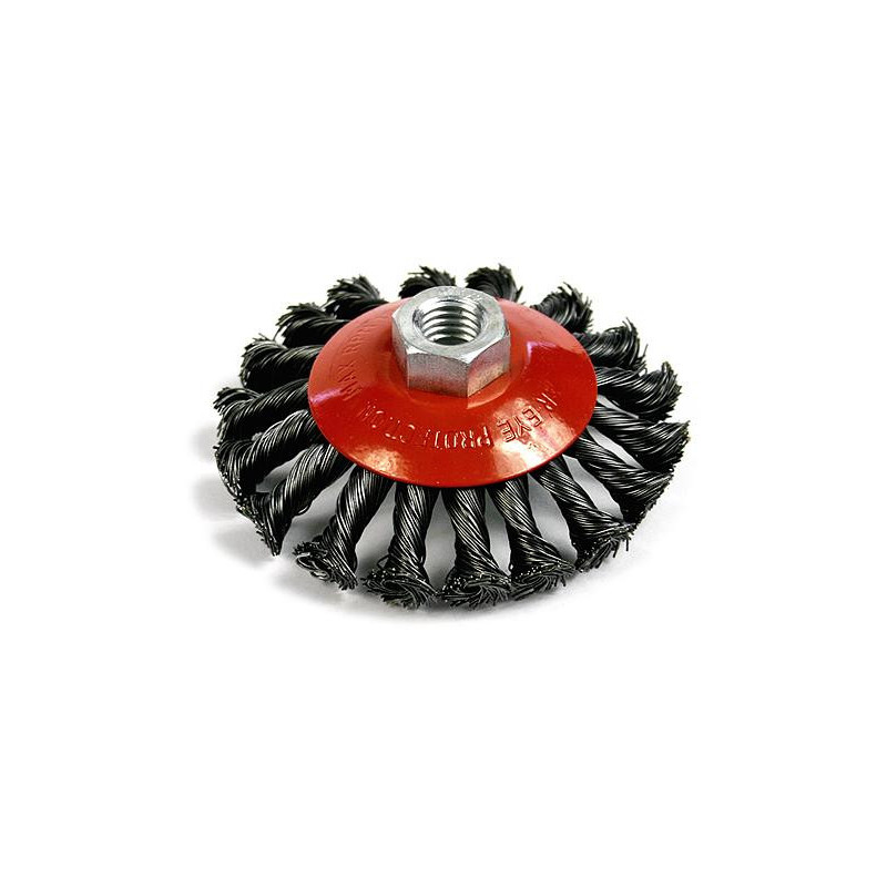 Kefa Strend Pro TCB-504 100 mm, okružná, misková, vrkočová, M14x2, drôt 0.5 mm