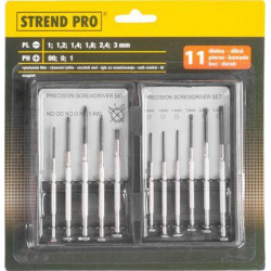Sada hodinárskych skrutkovačov Strend Pro SD5011, 11 dielna, mini