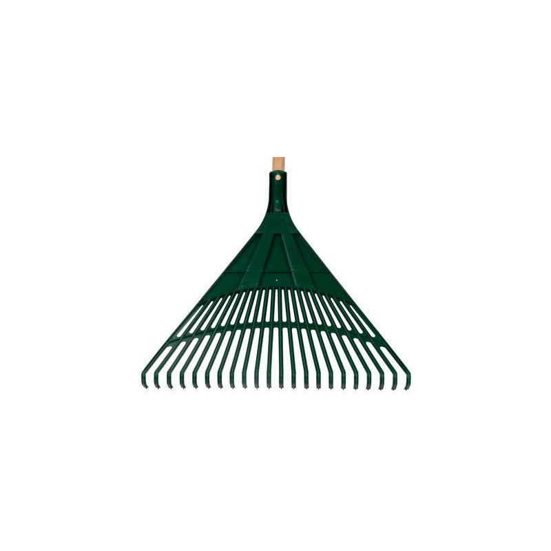 Hrable na lístie Strend Pro R122.WH, 22 zubov, 49 cm, vejárové, plastové, drevená násada 1300 mm