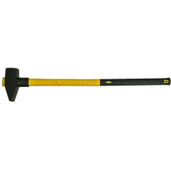 Kladivo Strend Pro HM132 4000 g, sklolaminátová rúčka, TPR, dĺžka násady 900mm