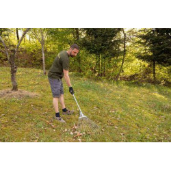 Hrable na lístie Strend Pro R116-85, 15 lamelové, vejárové, 850 g, kovová násada