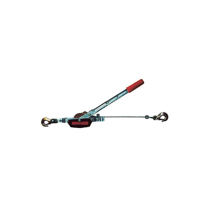 Napinák Strend Pro HP-995, lanový, račňový, oceľové lano L-1 m/5 mm, max. 1000 kg
