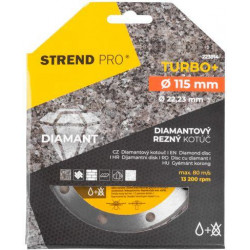 Kotúč Strend Pro 521C, 115 mm, diamantový, Turbo +