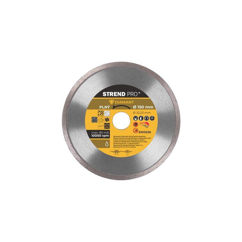 Kotúč Strend Pro 521B, 150 mm, diamantový, plný