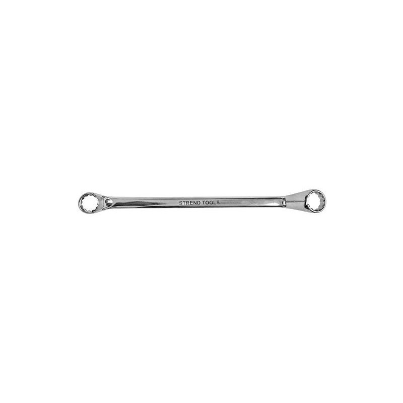 Kľúč HR32508 13x17 mm • DIN838, očkový, vyhnutý 75°, Cr-V