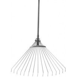 Hrable na lístie Strend Pro R116-95, 15 lamelové, vejárové, 950 g, kovová násada