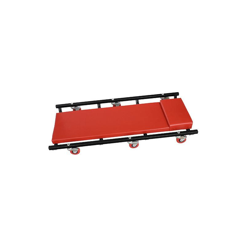 Lehatko TR6451 BigRed, červené, 930x440 mm, servisné na kolieskach