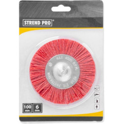 Kefa Strend Pro AWB-038, 100 mm, okružná, nylon, so stopkou