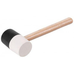 Kladivo Strend Pro HM232 680 g, 300mm, gumené, BlackWhiteHead, drevená rúčka