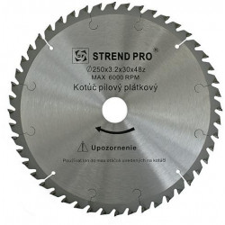 Kotúč Strend Pro SuperSaw NWZ 250x3,2x30 48T, na drevo, pílový, SK plátky