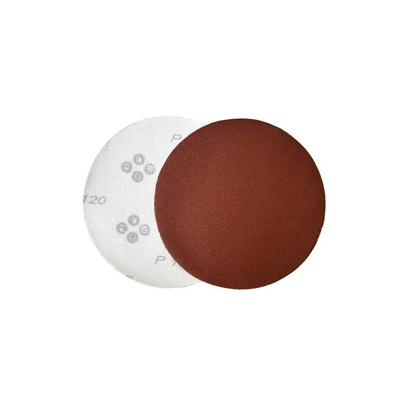 Výsek KONNER D30, 125 mm, P150, brúsny, okrúhly, bez dier, AluOxide