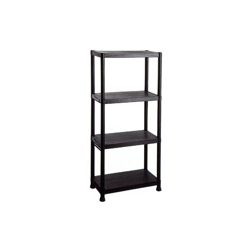 Regál Racks RA3071, plastový, 4 police, 600x300x1350 mm, max. 20kg/polica