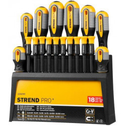 Sada skrutkovačov Strend Pro SDX72-118, 18 dielna, Torx + ploché + Phillips
