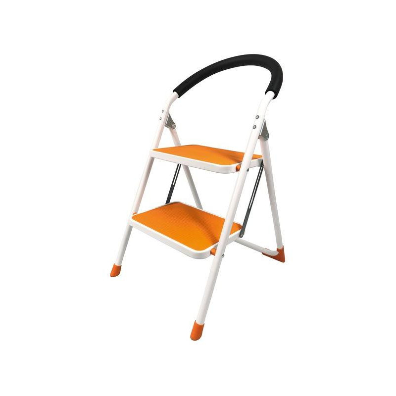 Schodíky Strend Pro WRH2061, 2 stupienkové, nosn. 150 kg, oranžové