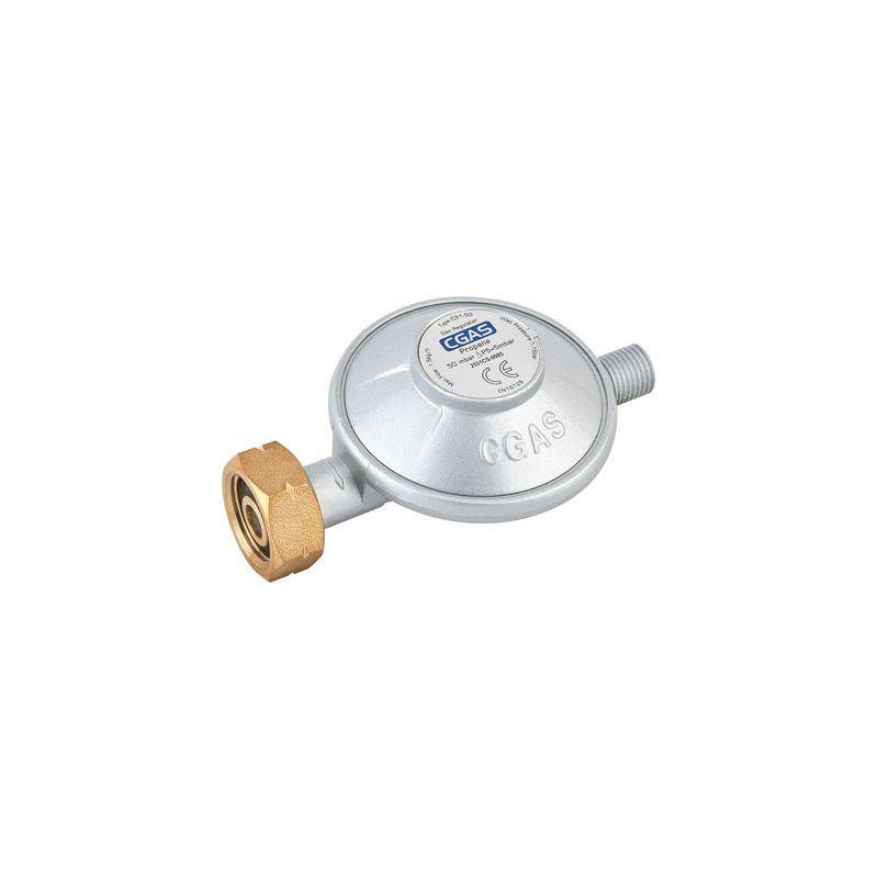 Regulátor plynu CGAS C31-50, 50 mbar, závit G1/4" LH, EN 12864