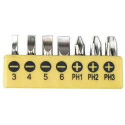 Sada bitov Strend Pro YF40516 • 7 dielna, S2, PLO 3-4-5-6, PH 1-2-3