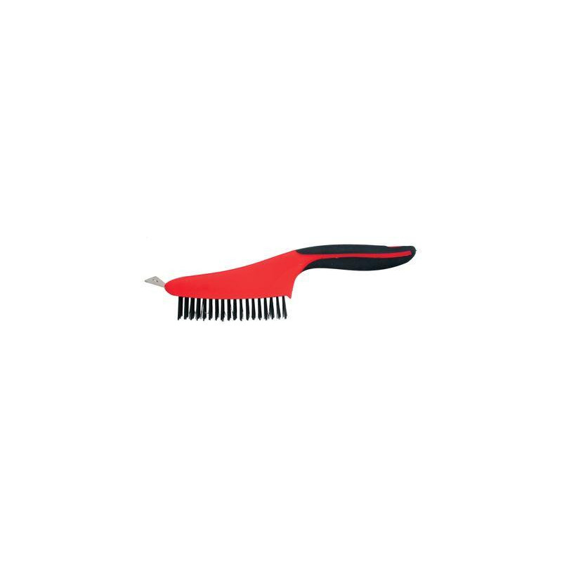 Kefa Strend Pro ComfortGrip CG682, 3 radová, oceľová, so škrabkou