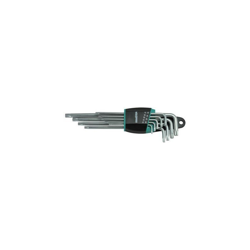 Sada kľúčov Whirlpower® 158-1109, 9 dielna, predĺžená, Torx, ExtraLong