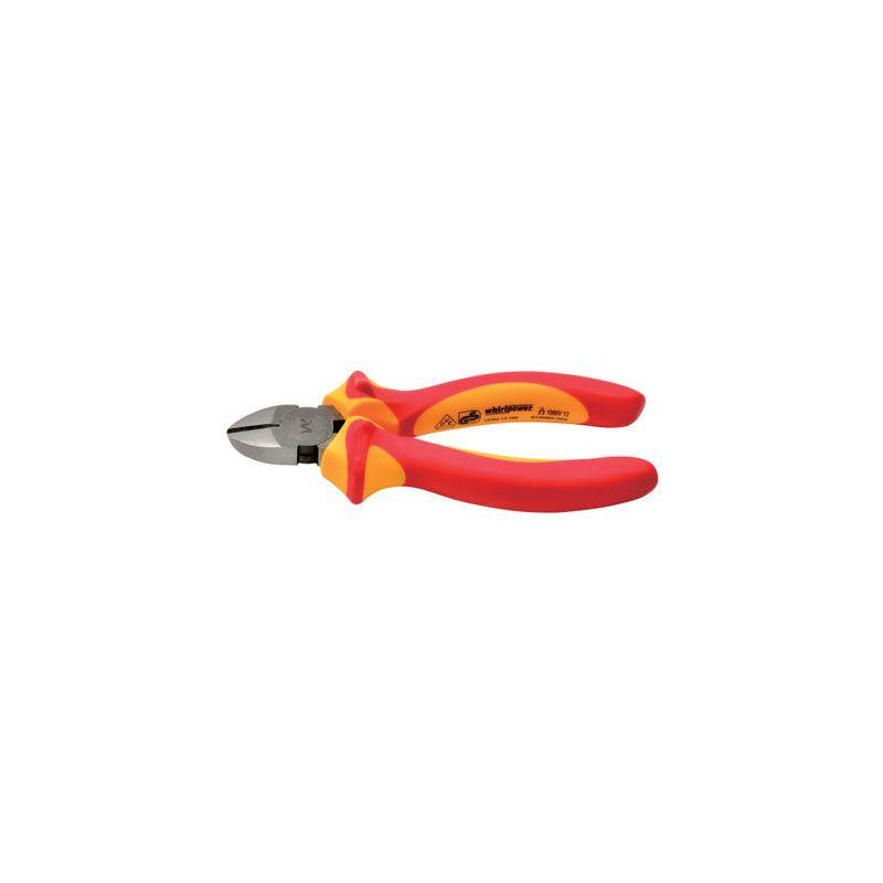 Kliešte Whirlpower® 15704-12 160 mm, elektrikárske, štikacie, VDE 1000, DIN5749
