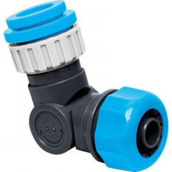 Adaptér AQUACRAFT® 550345, kĺbový, 1/2"-3/4"-1", 360, 180, 3/4", na záhradnú hadicu