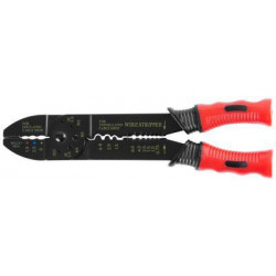 Kliešte Strend Pro CT8008, 225 mm, elektrikárske, odblankovacie, krimpovacie, na káble, 0,75-6.0 mm