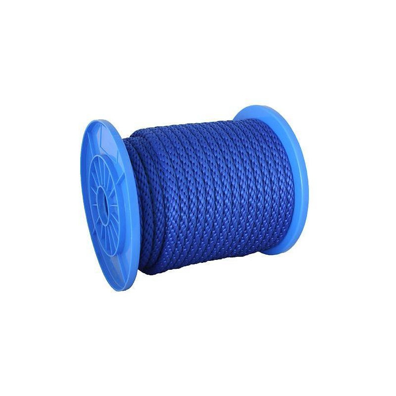 Lano Strend Pro MSB200, 6 mm, PP, modré, nos. 122 kg, L-90 m