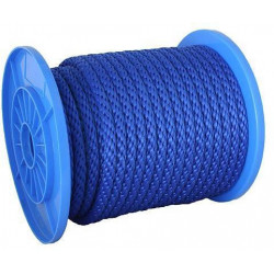 Lano Strend Pro MSB200, 10 mm, PP, modré, nos. 284 kg, L-60 m