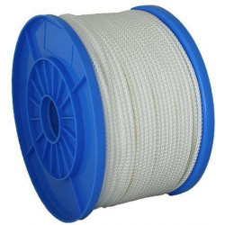 Lano Strend Pro NDB200, 8 mm, biele, Nylon, nos. 1031 kg, L-90 m