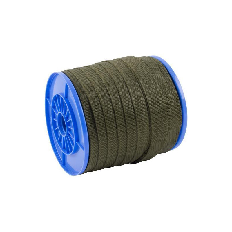 Popruh upínací Strend Pro WR50, 35 mm, zelený, návin 70 m, PP, max. 270 kg
