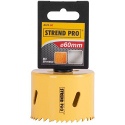 Vyrezávač Strend Pro BHS44, 60 mm, M3 Bi-metal, korunka do kovu, pílový
