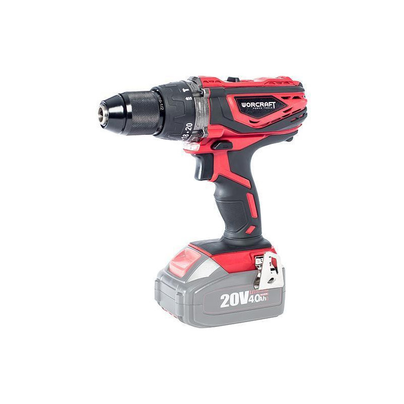 Skrutkovač Worcraft CHD-S20Li ShareSYS, 20V Li-ion Skrutkovač Worcraft CHD-S20Li ShareSYS, 20V Li-ion