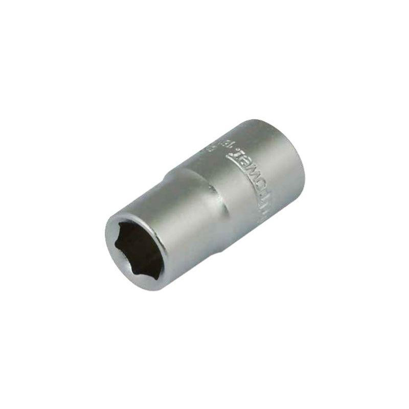 Hlavica Whirlpower® 16121-11, 9 mm, 1/4", Cr-V, 6-point, krátka