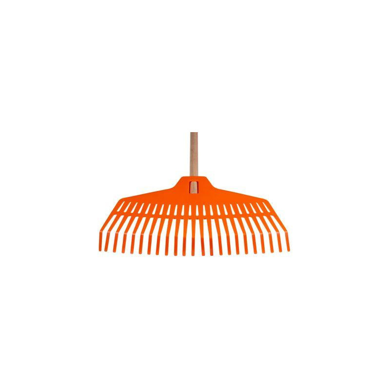 Hrable na lístie Strend Pro R132, 23 zubé, 42 cm, plastové, drevená násada 1500 mm, celková dĺžka 163cm