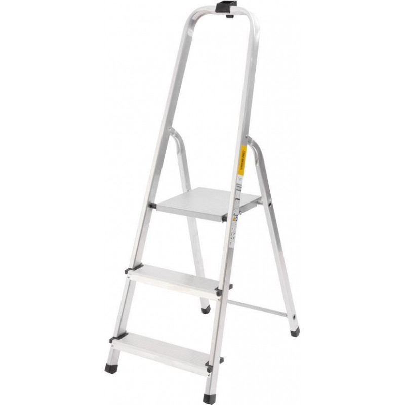 Schodíky Strend Pro AL-D3, 3 stupienkové, nosn. 125 kg, Alu