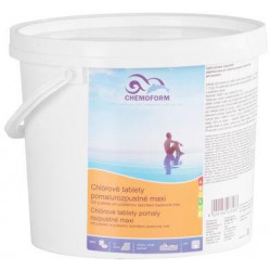 Tablety Chemoform 5603, 200 g, chlórové, pomalorozpustné, bal. 3 kg