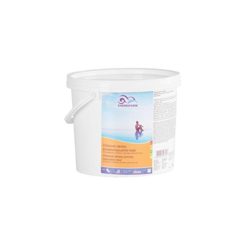 Tablety Chemoform 5603, 200 g, chlórové, pomalorozpustné, bal. 3 kg