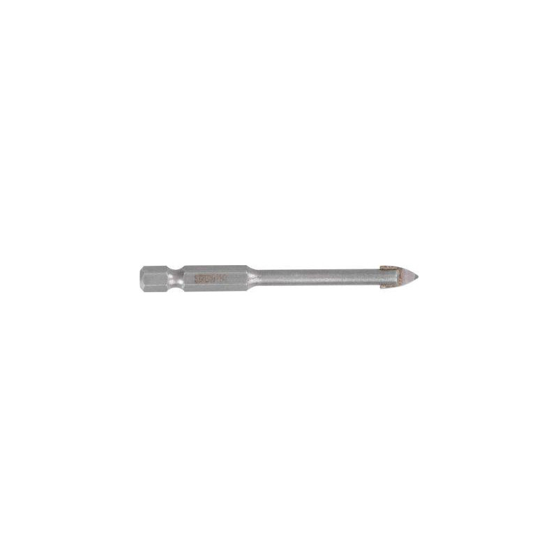 Vrták do skla Strend Pro GSD714, 8 mm, stopka Hex