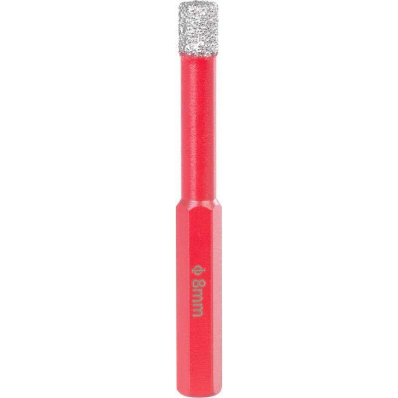 Vyrezávač Strend Pro Premium DCB12, 8 mm, stopka HEX, korunka, diamant, professional