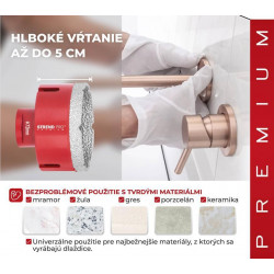 Vyrezávač Strend Pro Premium DCB11, 72 mm, M14, korunka, diamant, professional