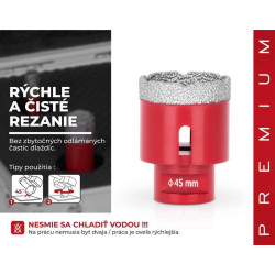 Vyrezávač Strend Pro Premium DCB11, 45 mm, M14, korunka, diamant, professional