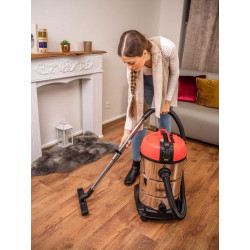 Vysávač Strend Pro K-612D/3300, 30 lit, 1300 W, HEPA filter, priemyselný, funkcia oklep