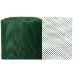 Pletivo ECONOMY 3, 1000/10x10 mm, 300g/m2, zelené, celoplastové, bal. 25 m